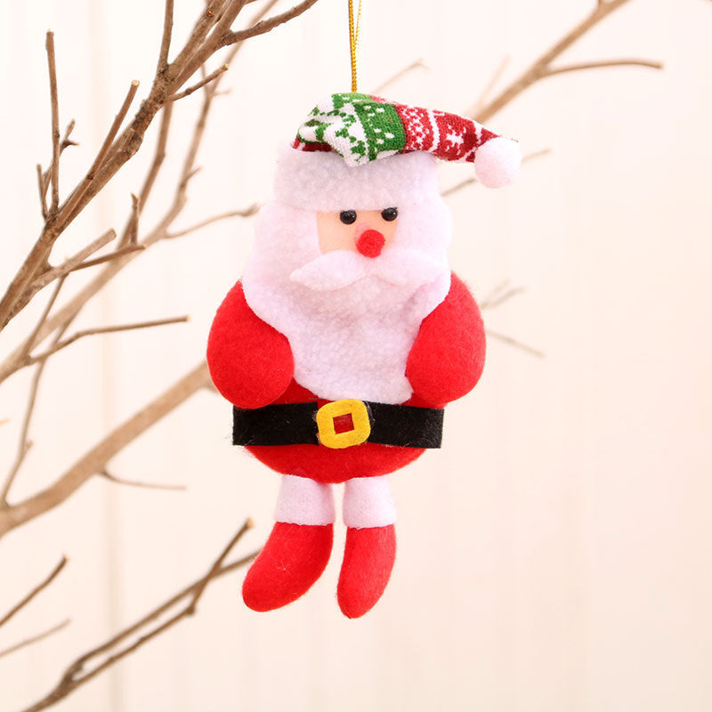 Cute Plush Christmas Hanging Ornament Character Collection