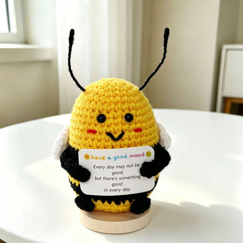 Handmade Crochet Animal Figurine Desk Ornament Home Decor