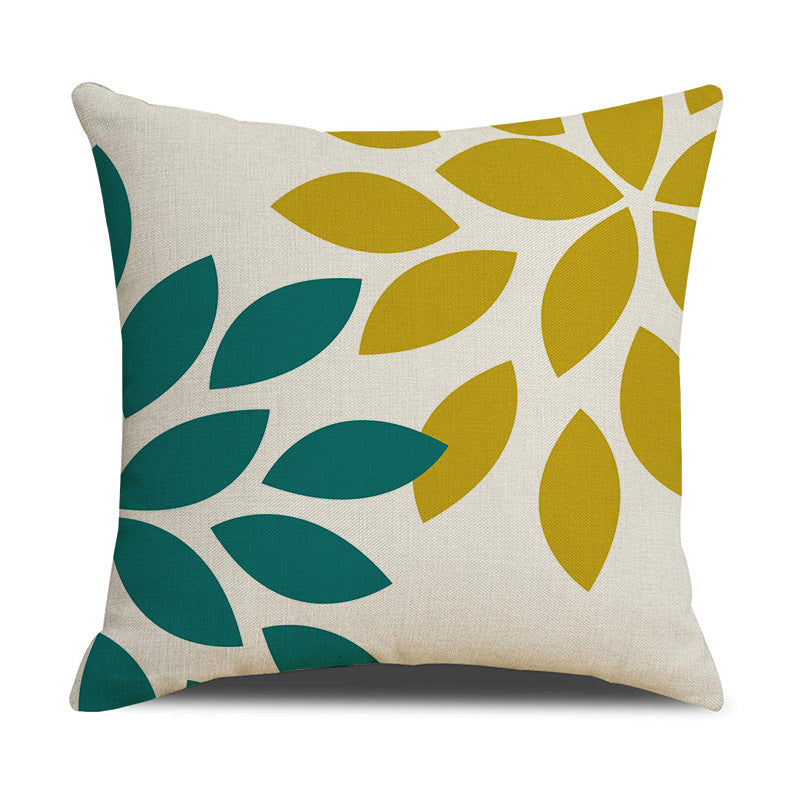 Nordic Geometric Linen Throw Pillow Cover for Home Decor