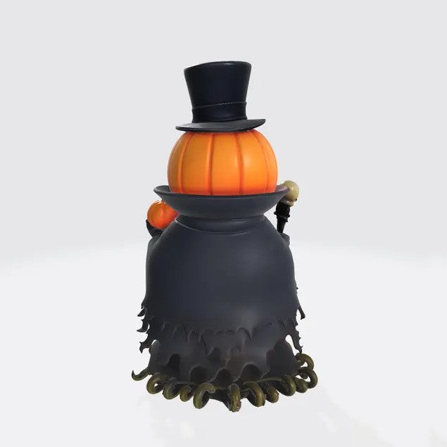 Halloween Pumpkin Lantern Figurine Resin Tabletop Decor