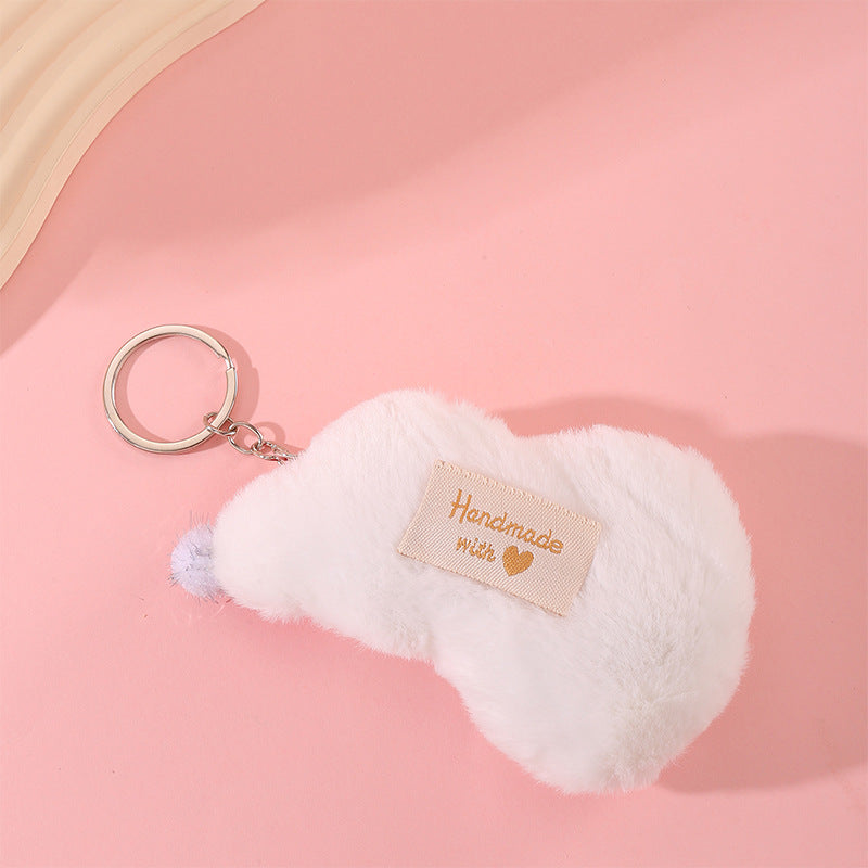 Christmas Plush Keychain Assorted Holiday Bag Charm