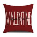 Valentine Gnome Throw Pillow Cover Romantic Letter Decor