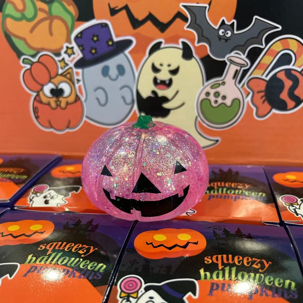 Halloween Pumpkin Squishy Toy Fidget Stress Relief Toy