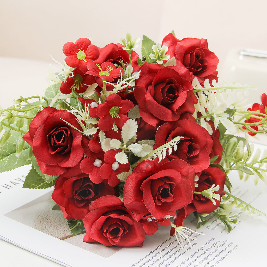 Valentine’s Day Elegant Rose Bouquet – Artificial Floral