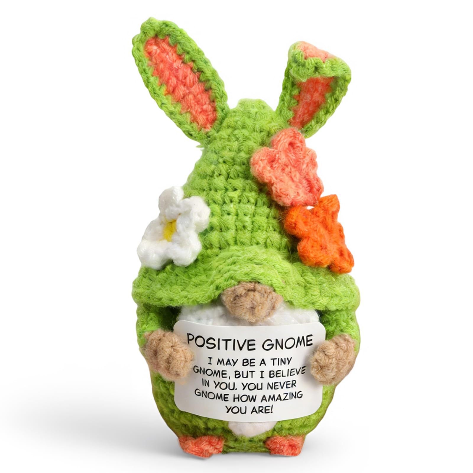 Handmade Crochet Gnome Plush Seasonal Gift Decor