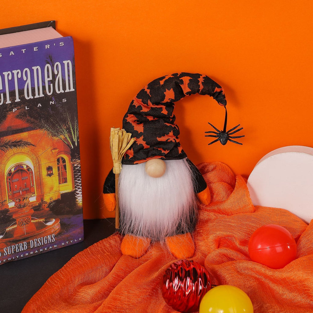 Fabric Halloween Gnome Holiday Tabletop Decoration