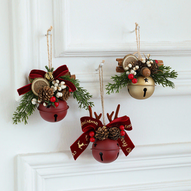 Christmas Bell Hanging Ornaments Festive Holiday Decor