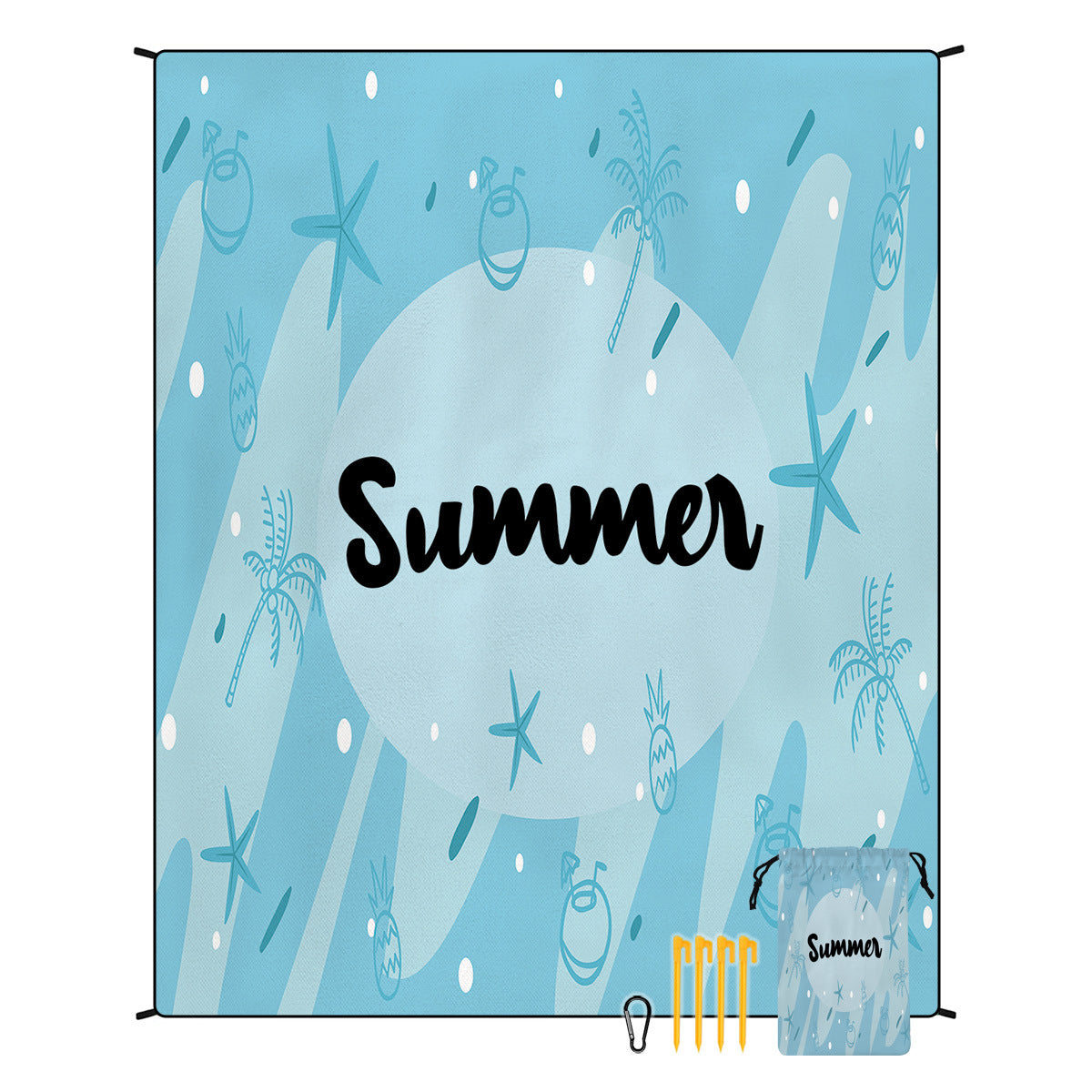 Boho Outdoor Beach Picnic Blanket Waterproof Windproof Mat