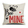 Valentine Heart Throw Pillow Covers Romantic Couples Decor