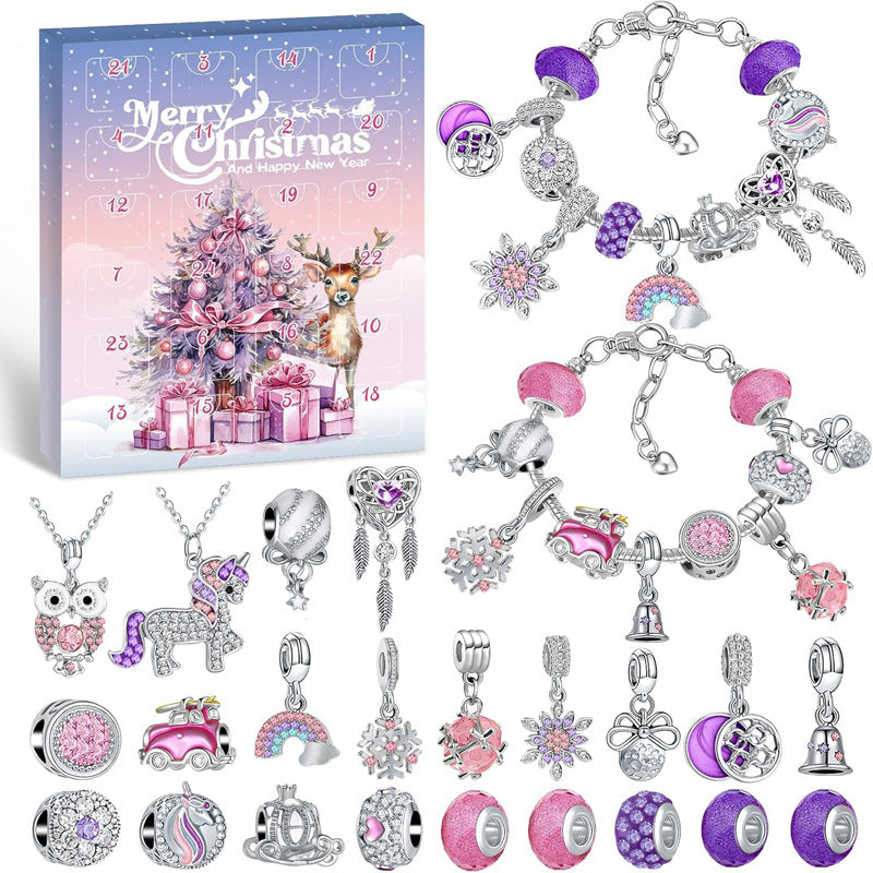 Christmas DIY Beaded Bracelet Advent Calendar Set