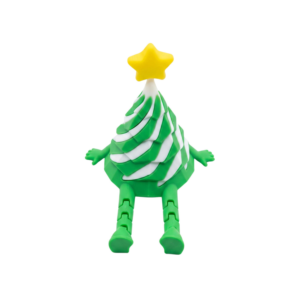 3D Printed Christmas Tree Fidget Toy Holiday Desk Decoration