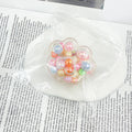 Cat Paw Bead Squishy Clear Sensory Stress Relief Toy