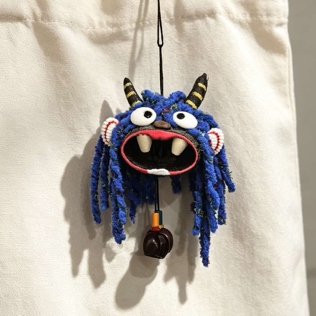 Handmade Tribal Character Bag Charm Keychain