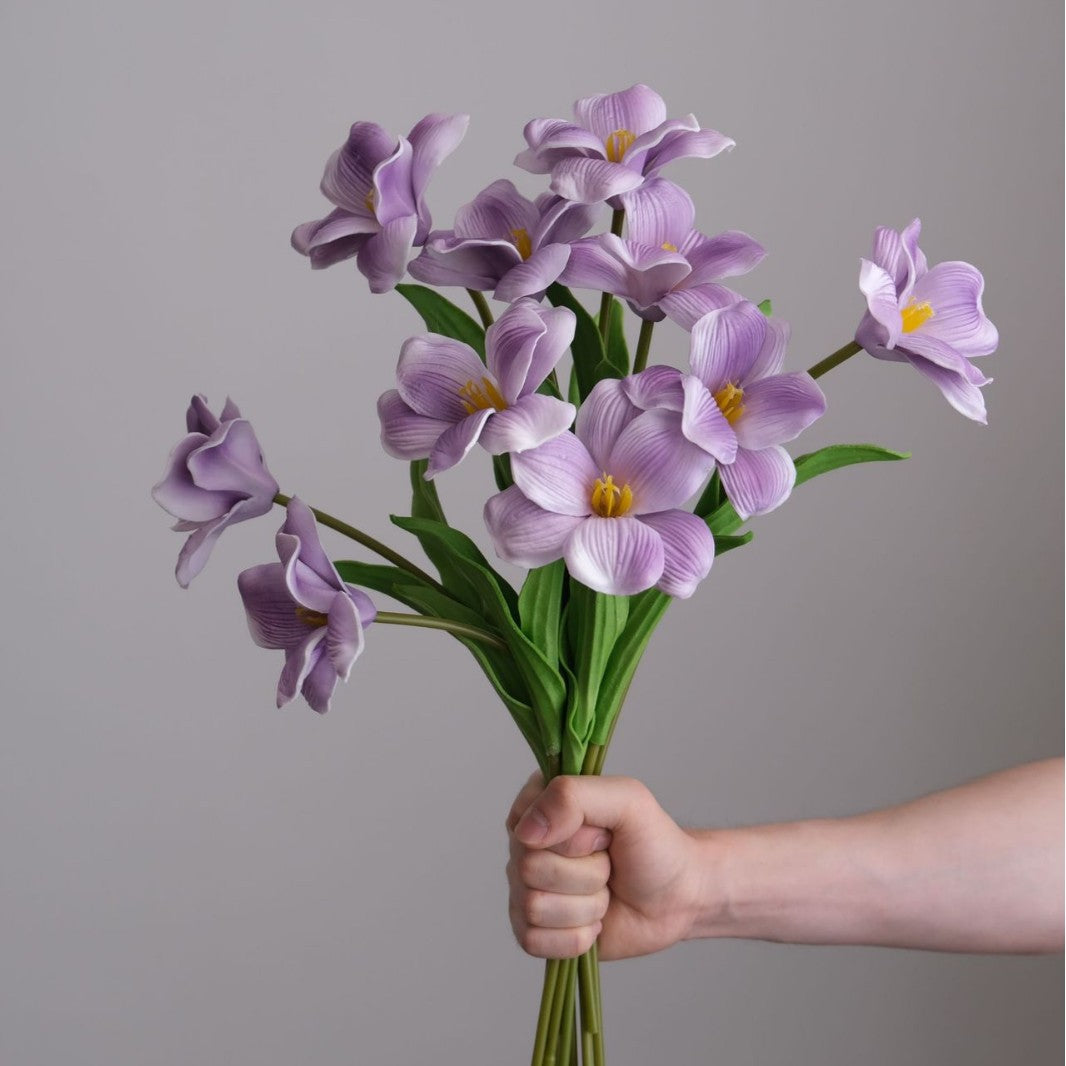 Artificial Flower Stem Faux Silk Floral Home Decor