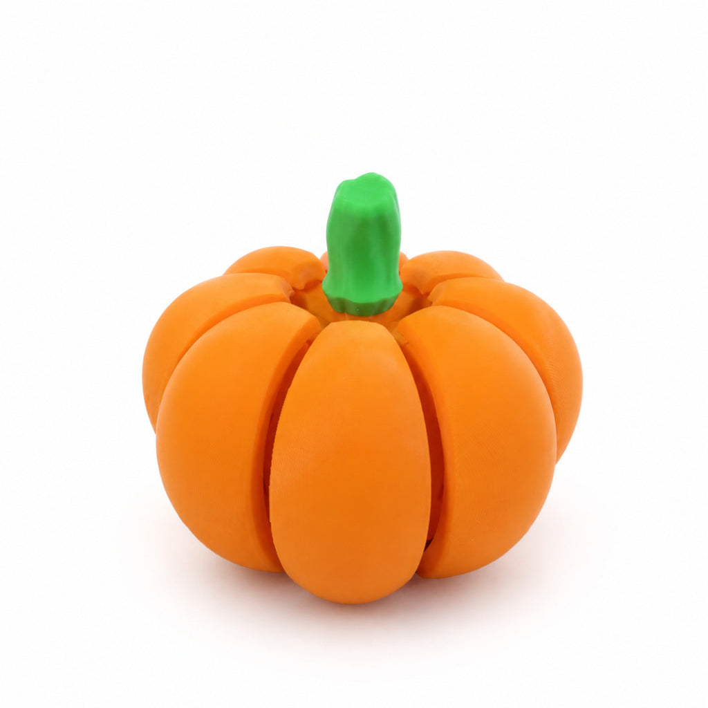 3D Printed Pumpkin Halloween Decoration Keychain Fidget Accessory