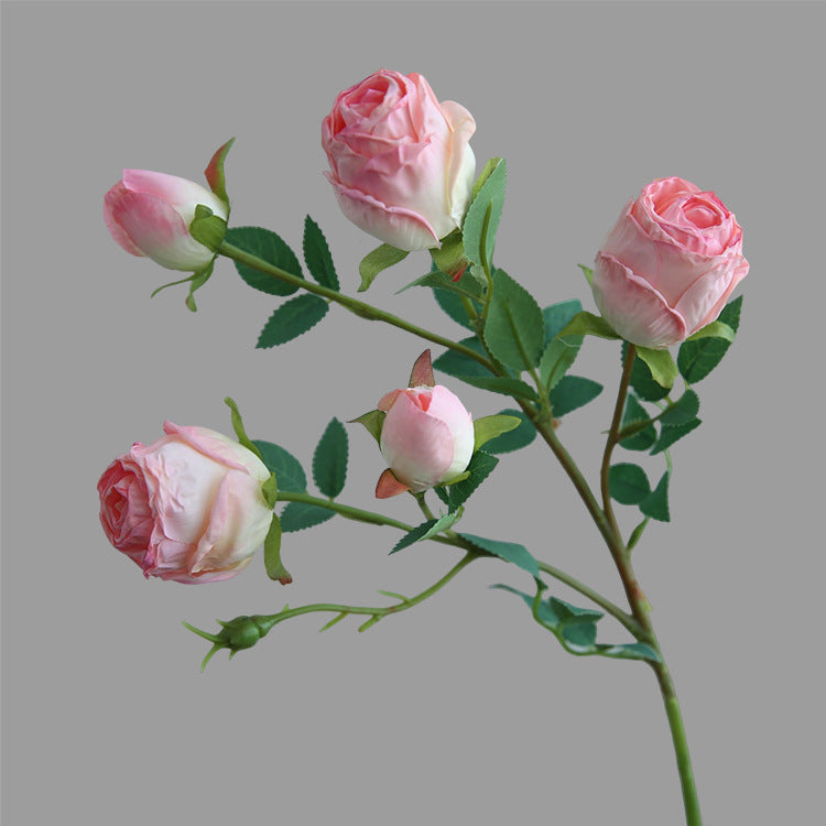 Valentine’s Day Faux Rose Bouquet Silk Flowers Home Decor