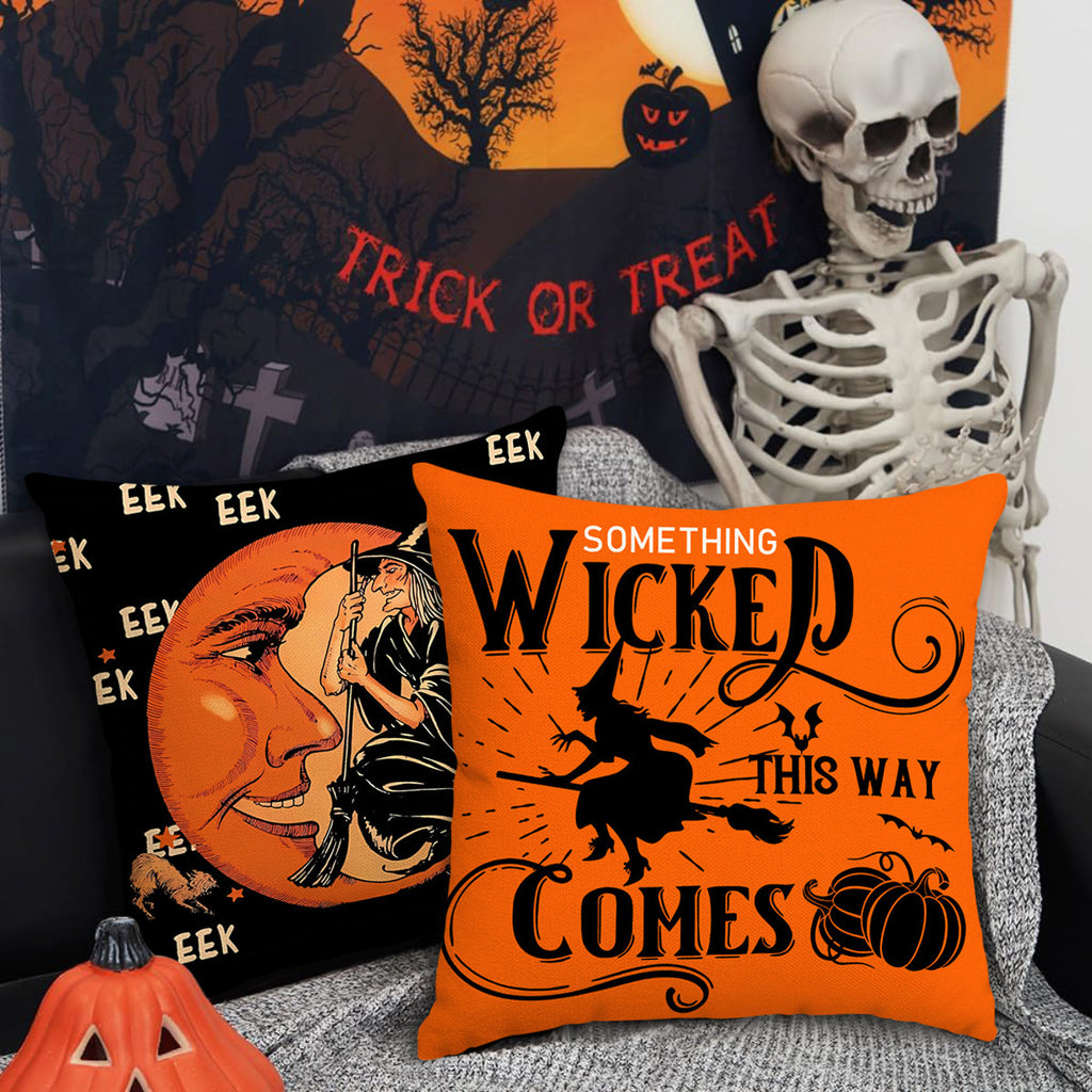 Halloween Pillow Cover Fall Holiday Home Decor