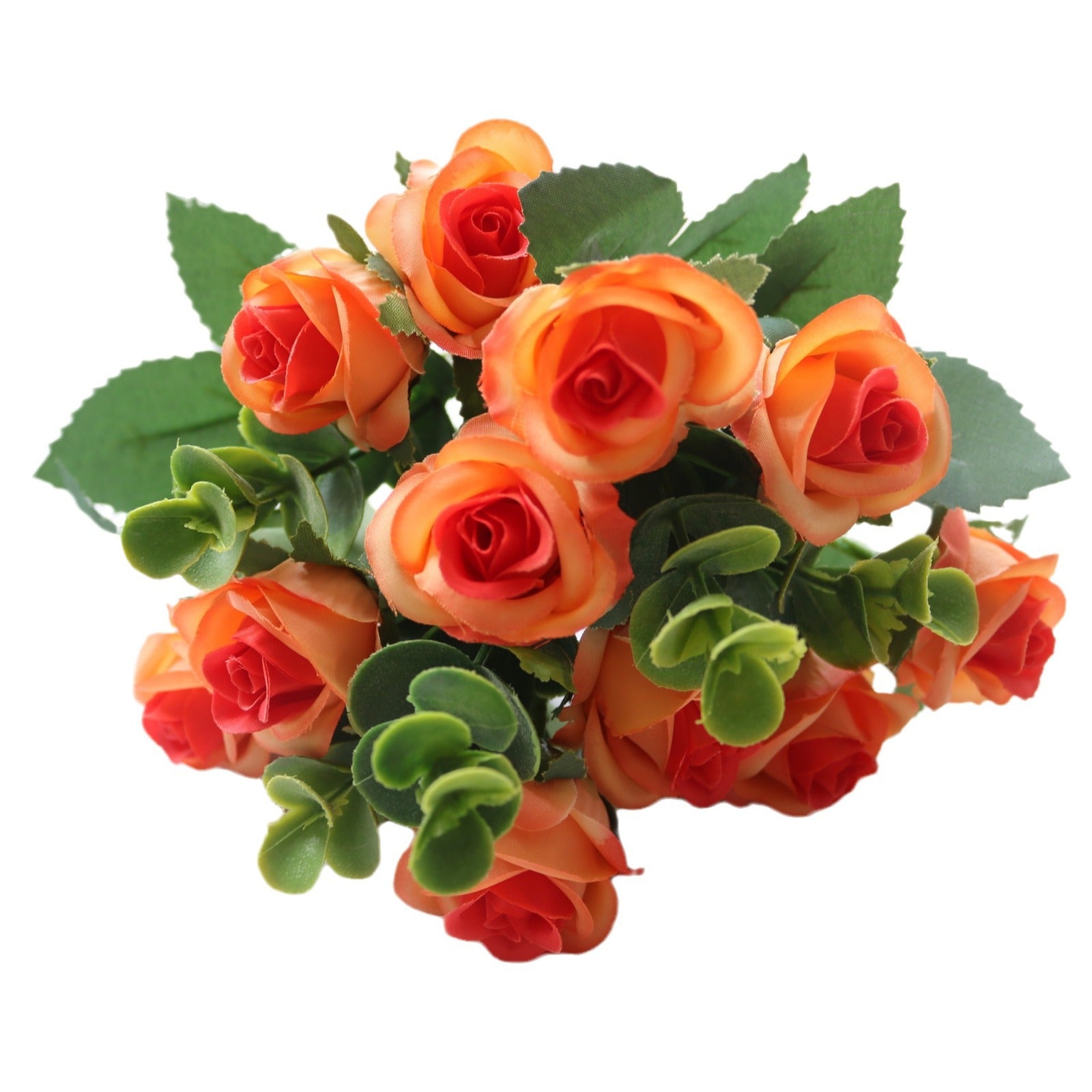Valentine Eucalyptus Rose Faux Bouquet for Home Decor