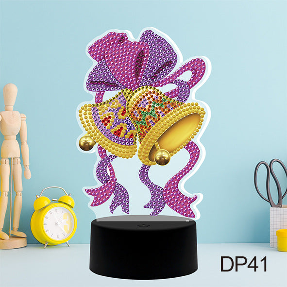 DIY Diamond Painting LED Night Light USB Desk Decor Kit