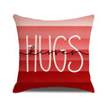 Valentine Red Heart Pillow Covers Set for Sofa Home Decor