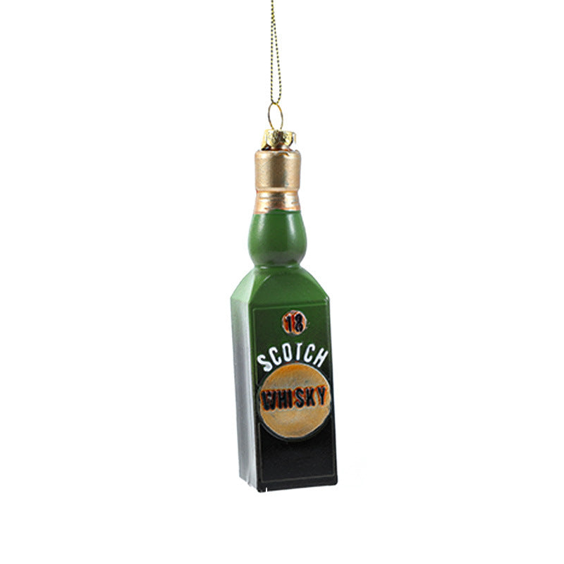 Plastic Christmas Drink Ornaments Holiday Tree Decor