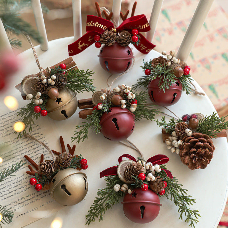 Christmas Bell Hanging Ornaments Festive Holiday Decor