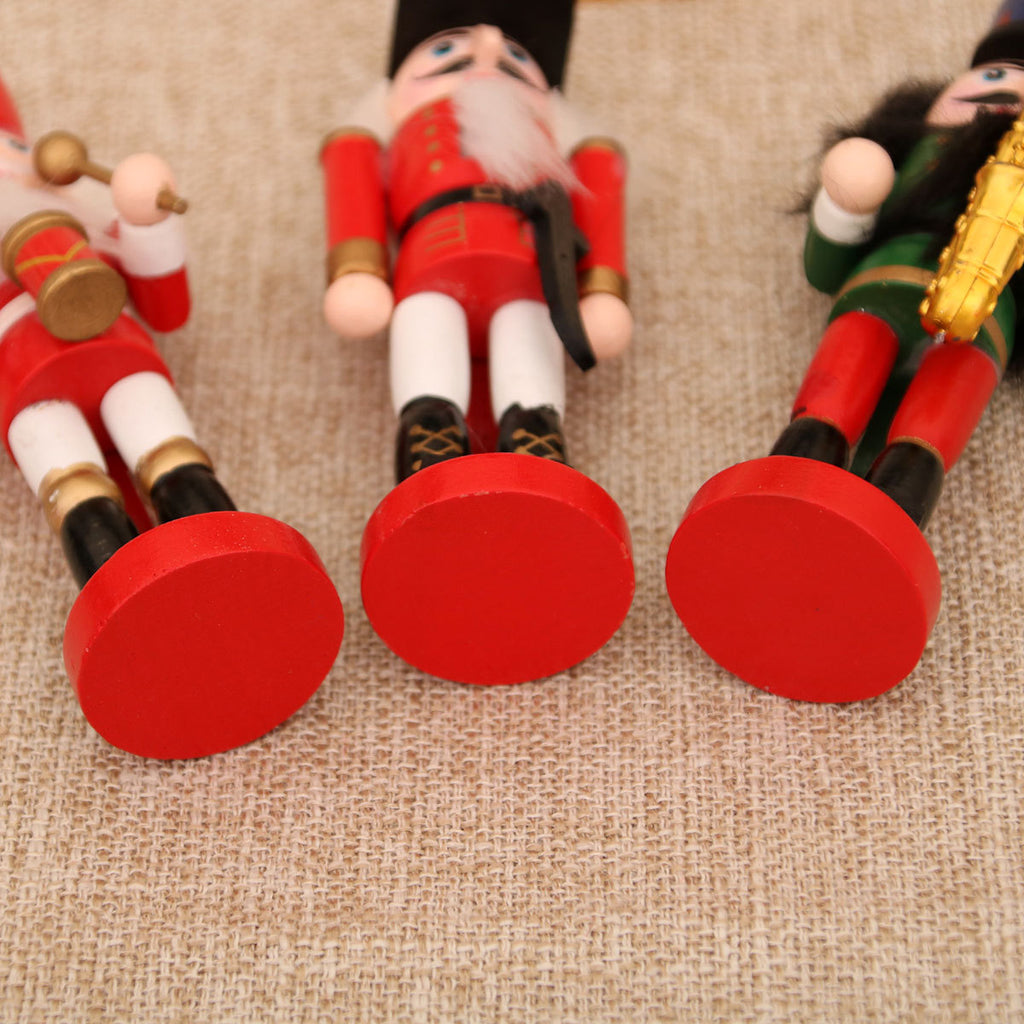 Christmas Nutcracker Wooden Figurine Holiday Table Decor
