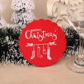 Christmas Felt Coaster Holiday Table Decor