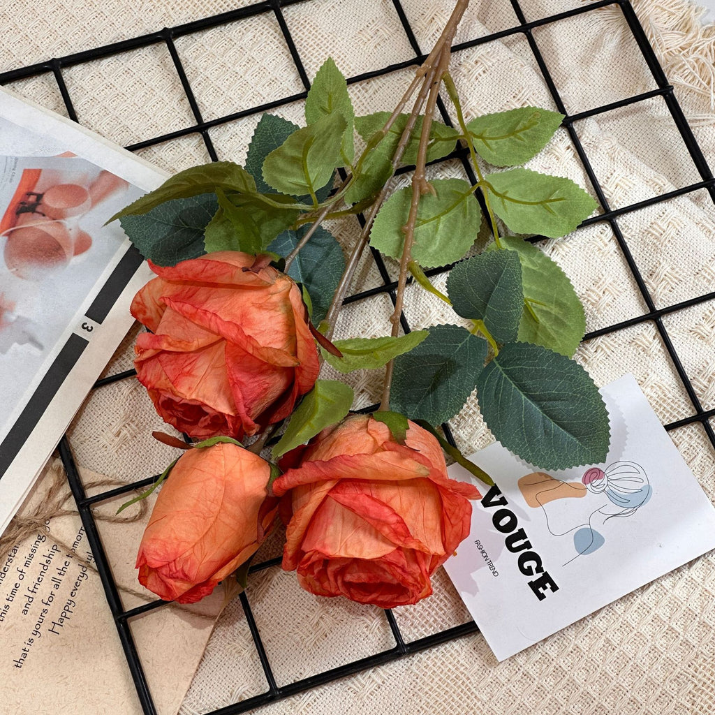 Valentine’s Day Artificial Rose Bouquet for Home Decor