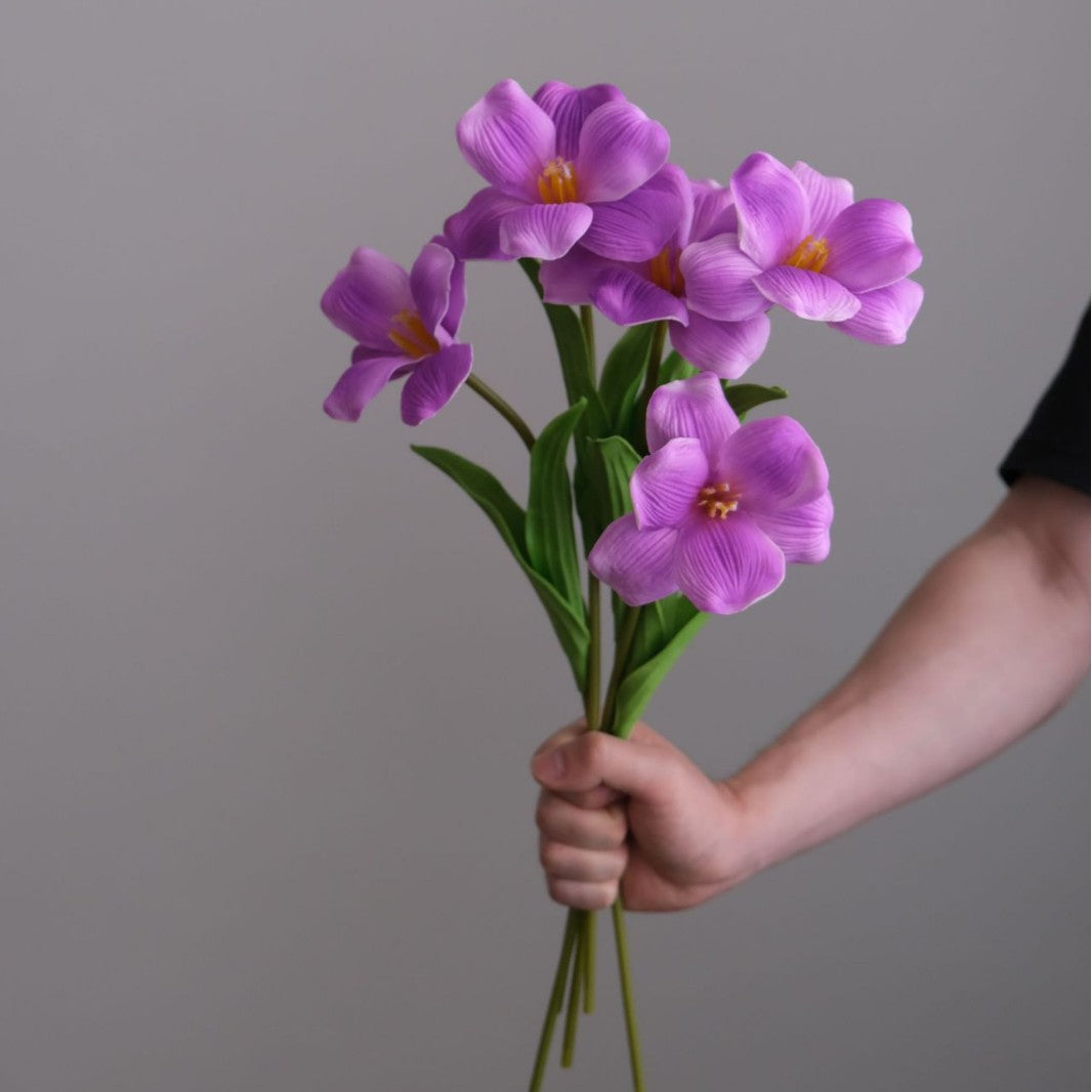 Artificial Flower Stem Faux Silk Floral Home Decor