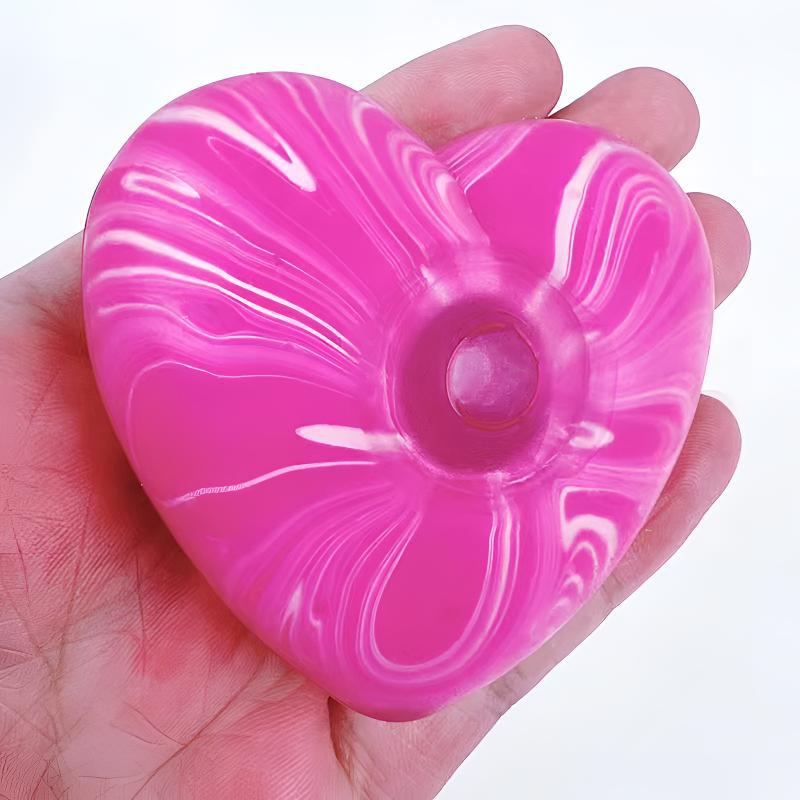 Marble Heart Squishy Slow Rising Stress Relief Fidget Toy