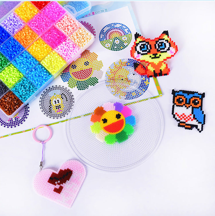 2.6mm Fuse Beads EVA Pixel Art Craft Kit DIY Mosaic Set