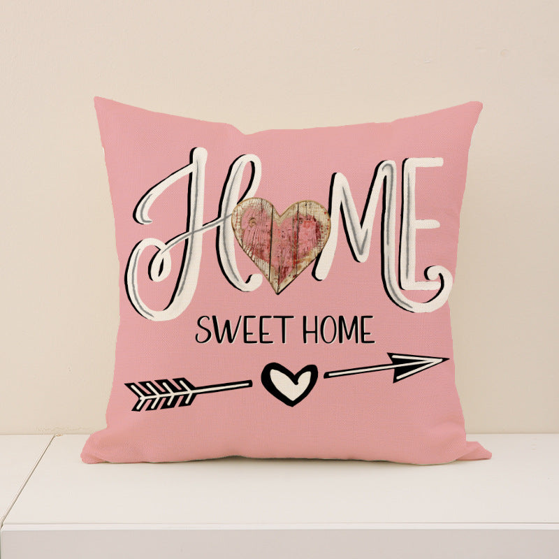 Valentine Pink Love Throw Pillow Covers Romantic Home Decor