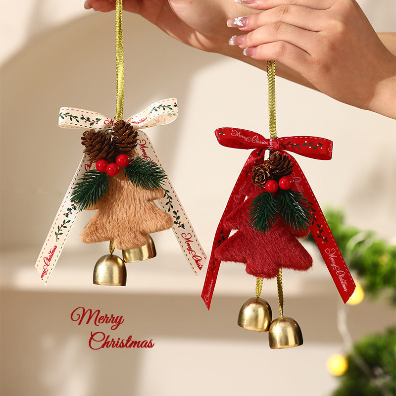 Christmas Hanging Bell Ornament Holiday Door Tree Decor