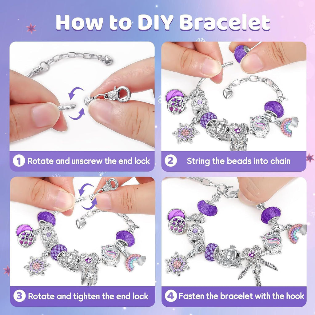 Christmas DIY Beaded Bracelet Advent Calendar Set