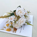 Valentine’s Day Romantic Faux Rose Bouquet for Home Decor