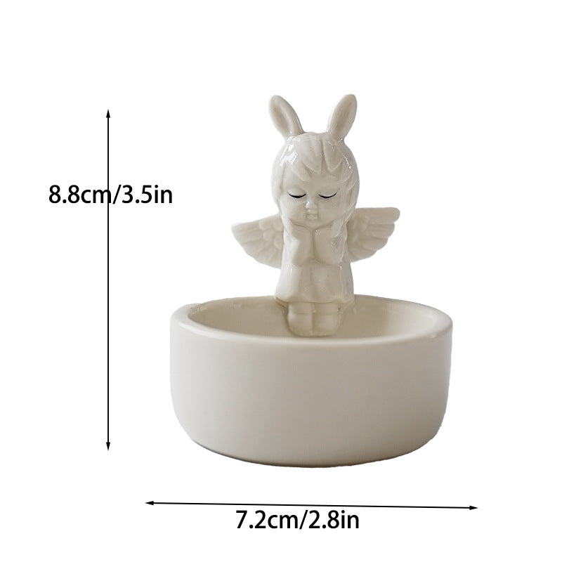 Ceramic Animal Candle Holder Cute Desktop Decor home decor
