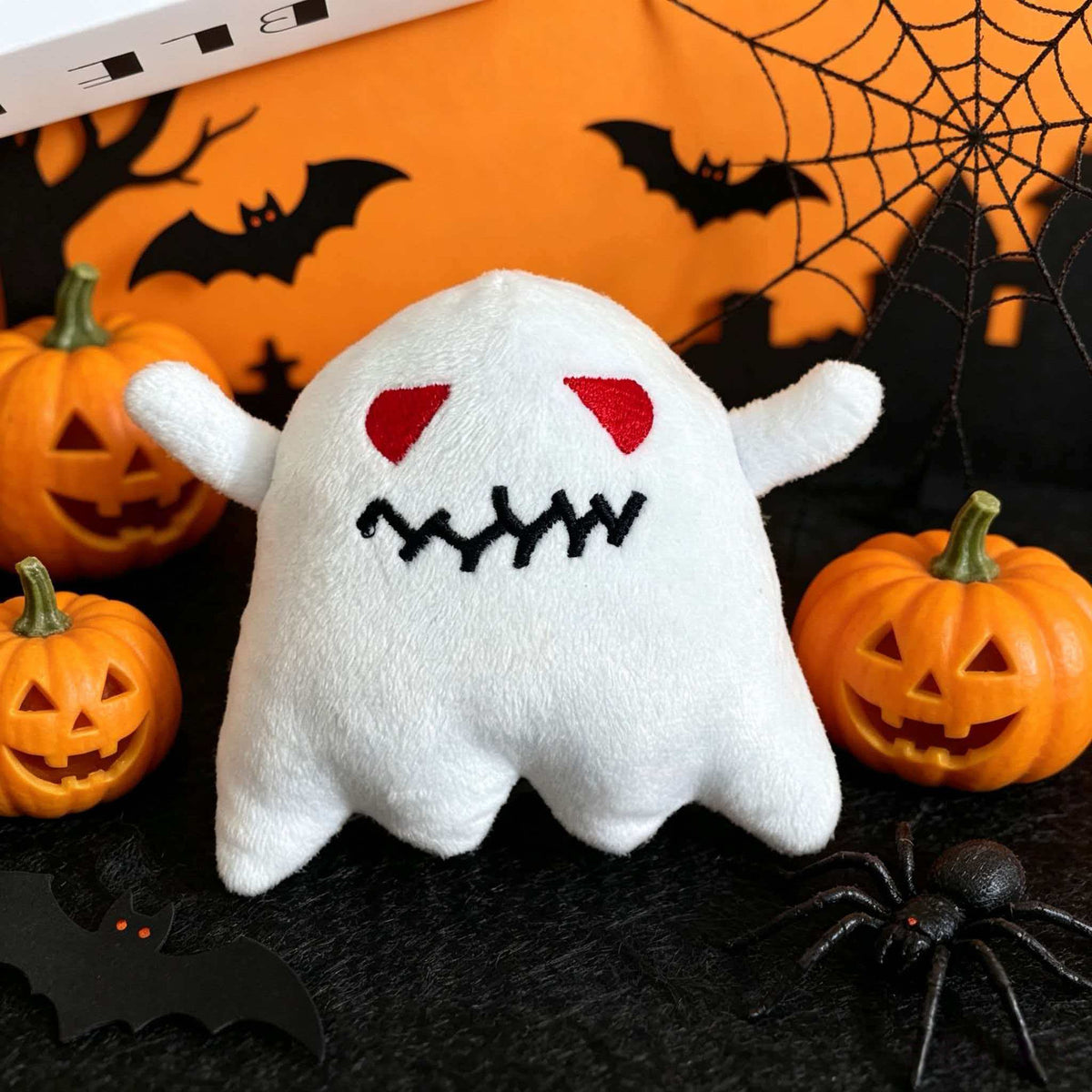 Halloween Plush Ghost Decoration Seasonal Tabletop Decor