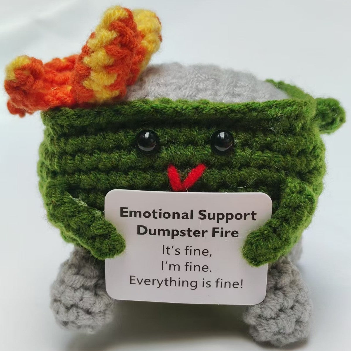 Valentine’s Day Emotional Support Crochet Plush Cute Gift
