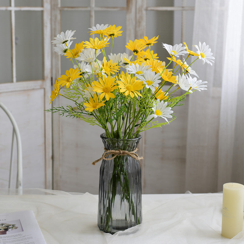 Faux Daisy Flower Stem Chamomile Floral Decor