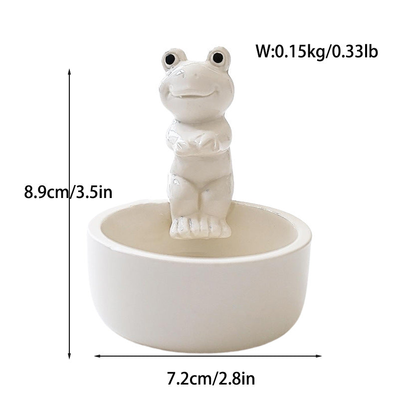 Ceramic Animal Candle Holder Cute Desktop Decor home decor
