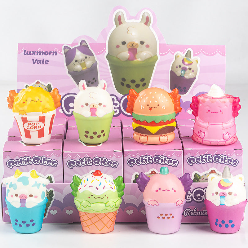 Fast Food Squishy Slow Rising Stress Relief Toy Set