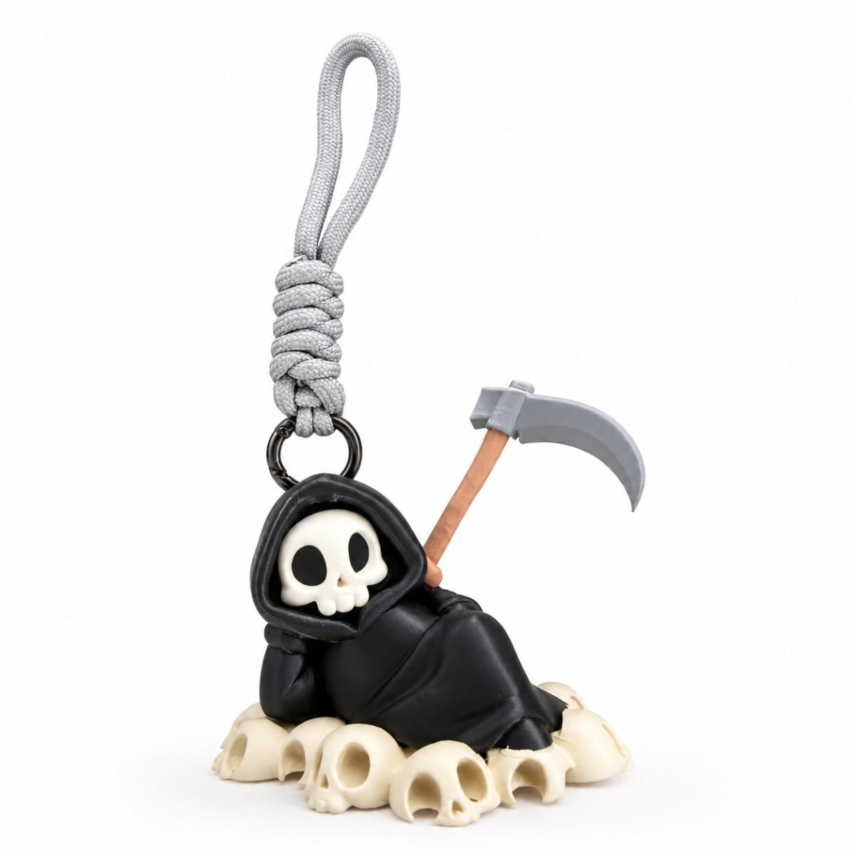 3D Printed Halloween Grim Reaper Decoration Keychain