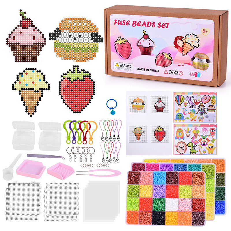 2.6mm Fuse Beads DIY Craft Kit Pixel Art Set