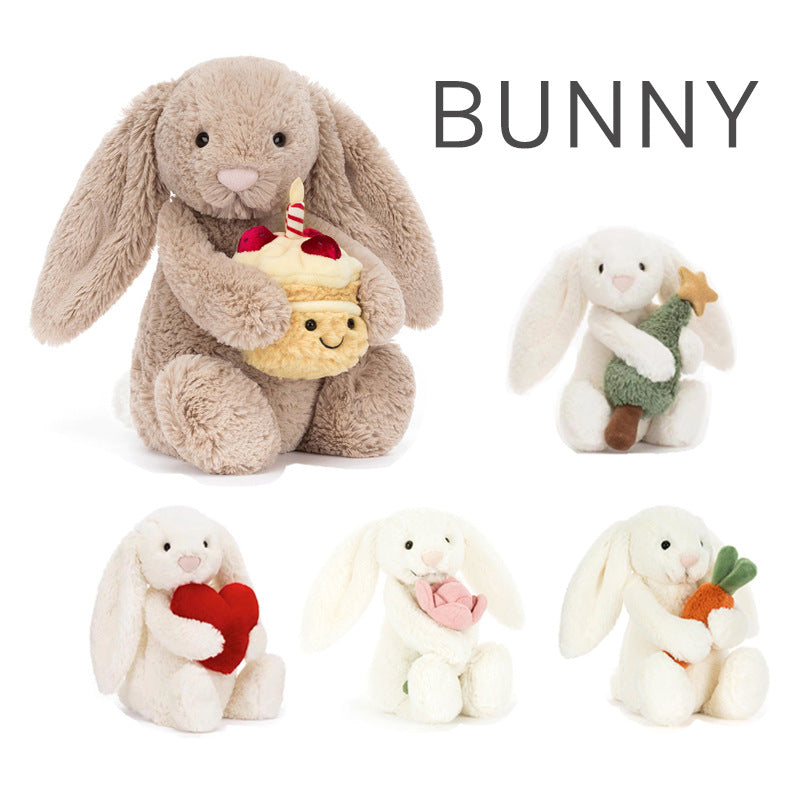 Cute Plush Bunny Toy Easter Rabbit Stuffed Doll Gift