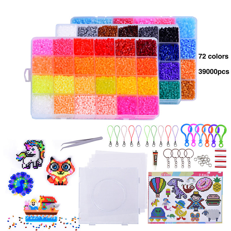 2.6mm Fuse Beads EVA Pixel Art Craft Kit DIY Mosaic Set