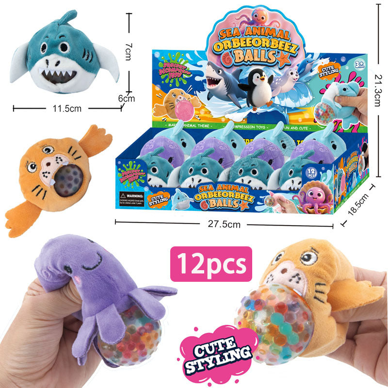 Squishy Stress Relief Ball Toy Cute Animal Monster Squeeze