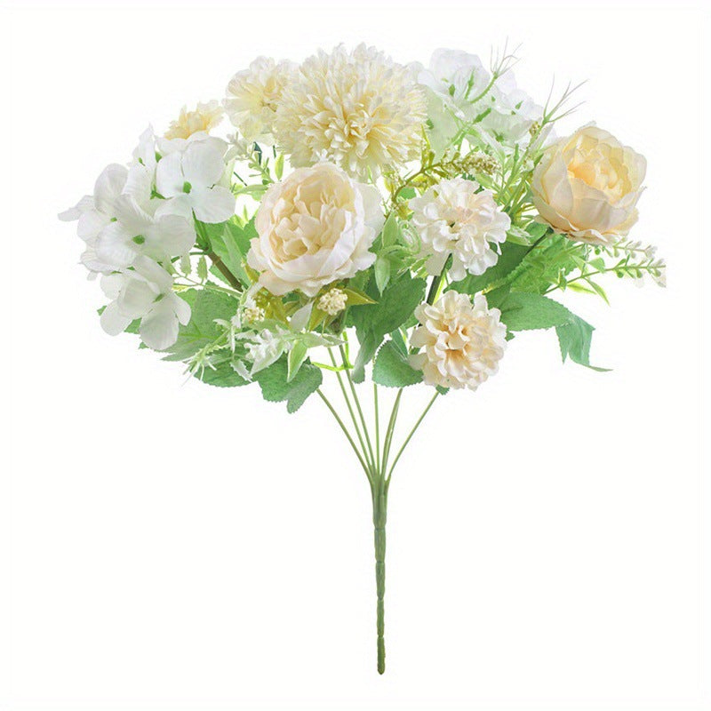 Valentine’s Day Peony Bouquet Faux Flowers Home Decor