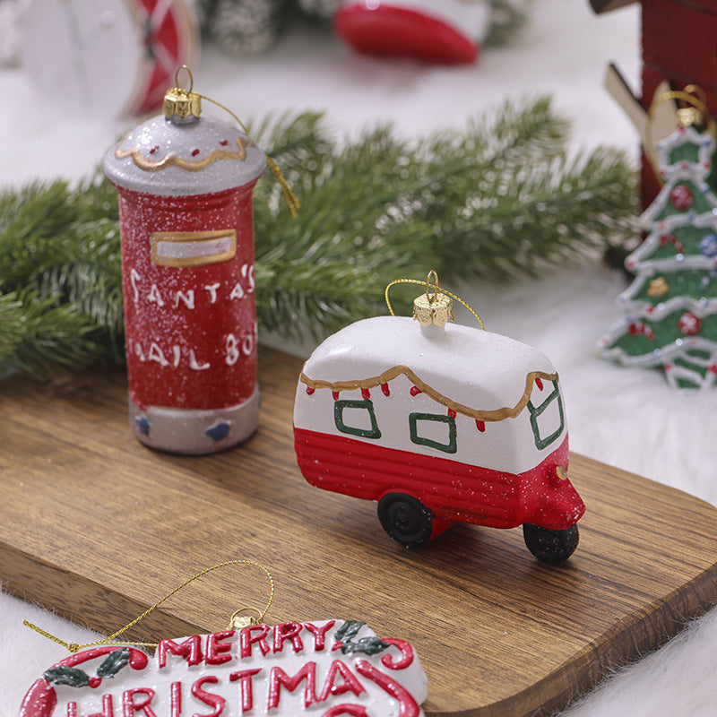 PVC Christmas Ornament Holiday Hanging Decor Collection