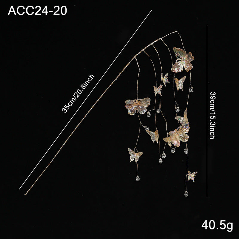 Acrylic Crystal Hanging Christmas Tree Pick Branch